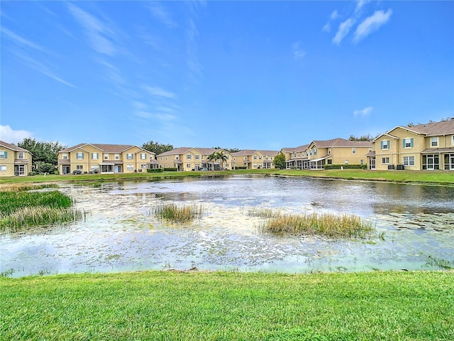 property view of water