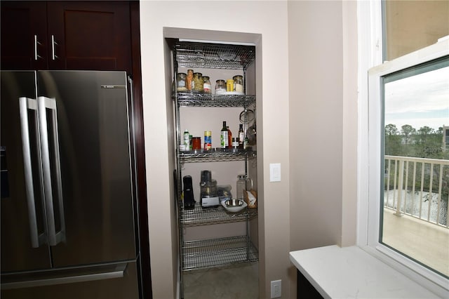 view of pantry