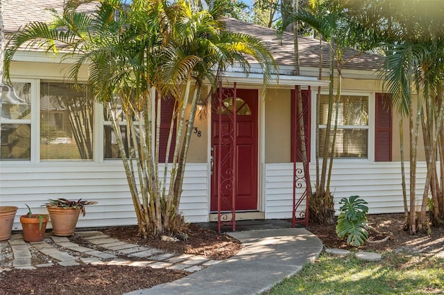 view of property entrance