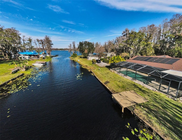 property view of water