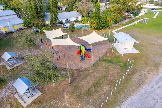 2972 Lake Saxon Dr, Land O Lakes, FL 34639 - drone / aerial view