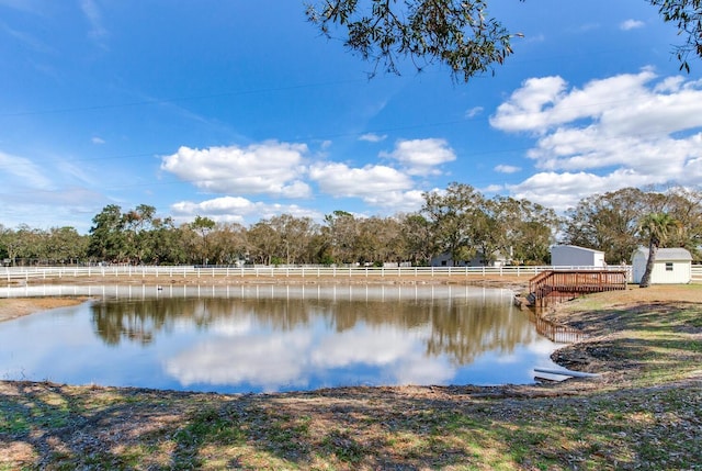 property view of water