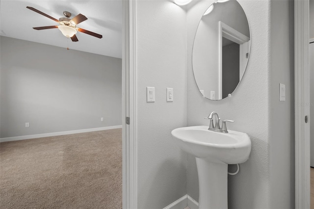 bathroom featuring sink