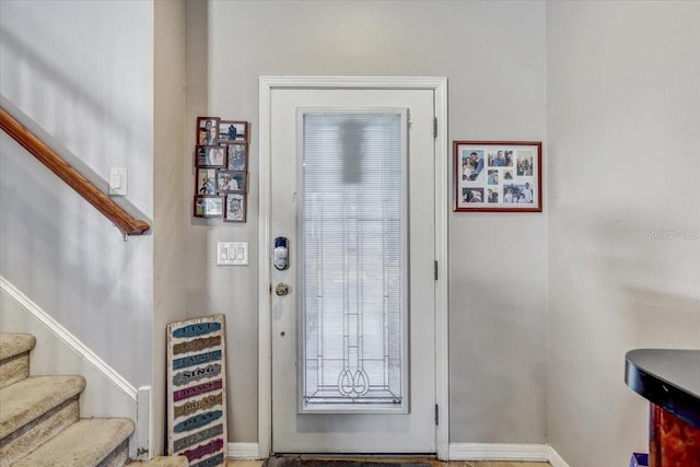 view of foyer