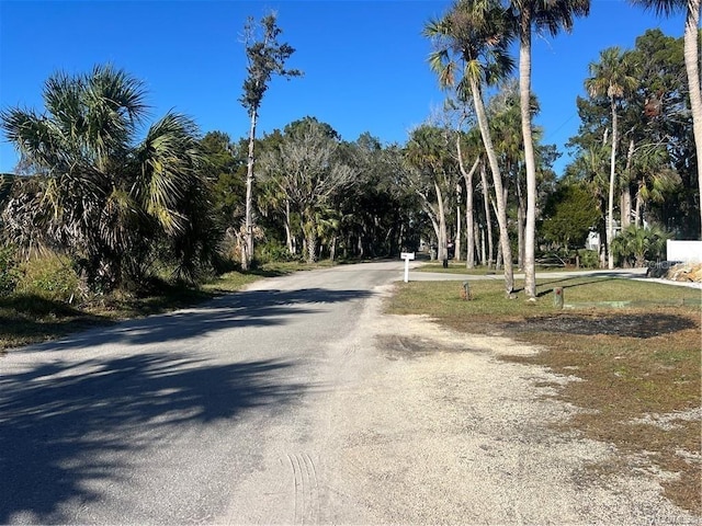 view of road