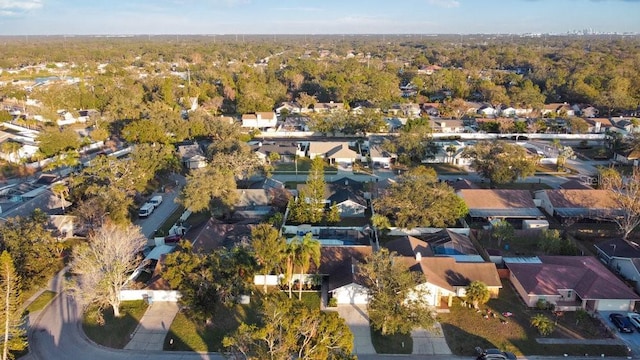 aerial view