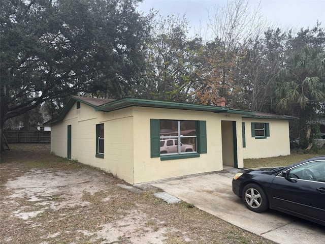 view of ranch-style house