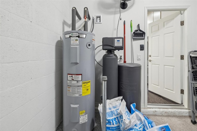 utilities with electric water heater