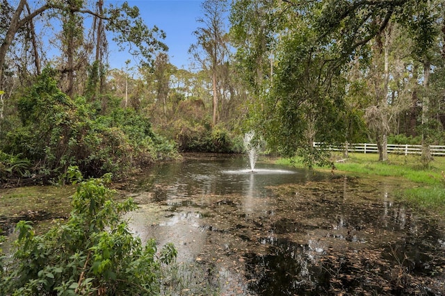 property view of water