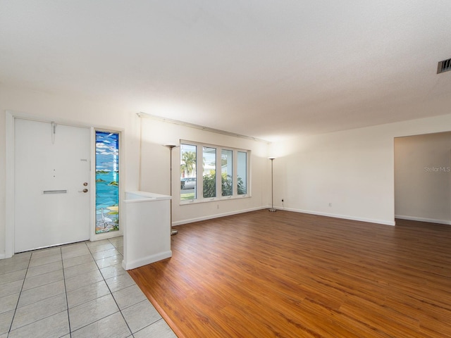 view of tiled foyer