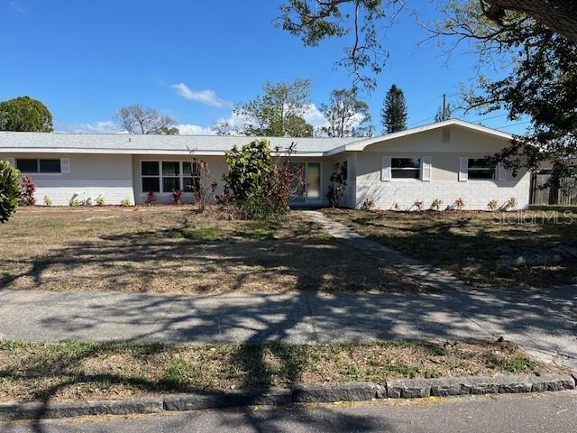 view of ranch-style home