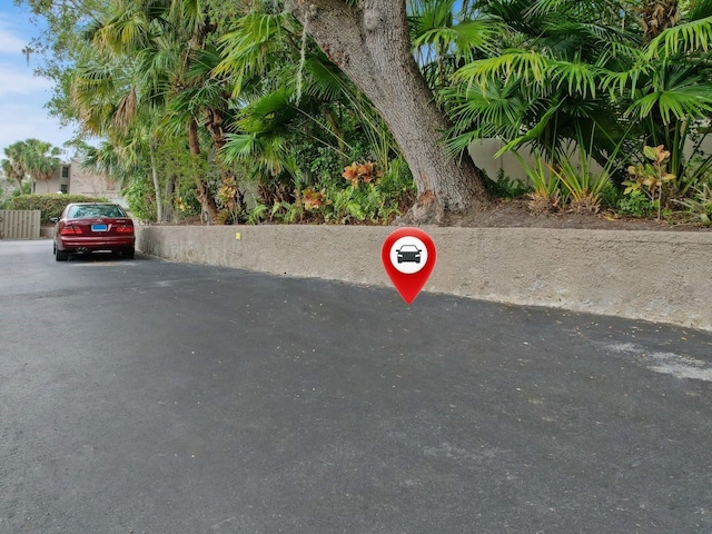 view of car parking