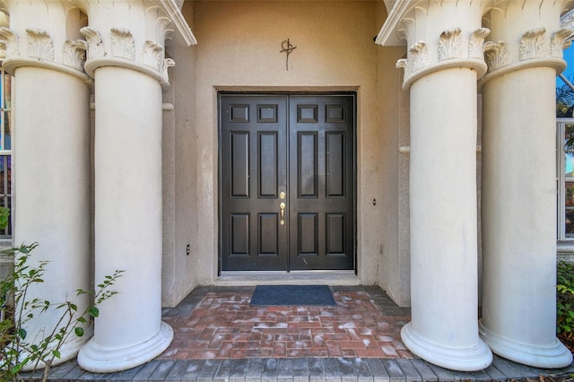 view of entrance to property