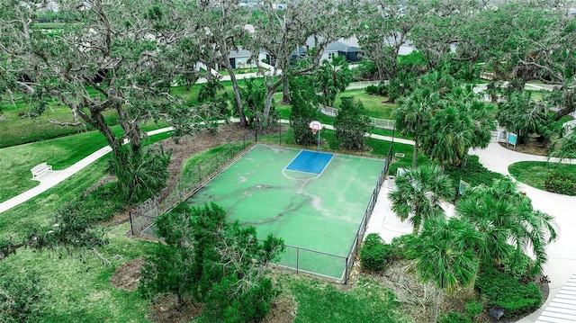 view of sport court