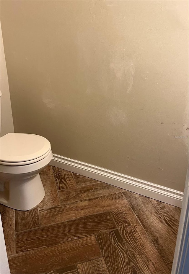 bathroom with toilet