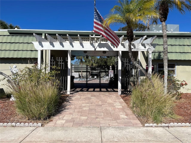 view of entrance to property