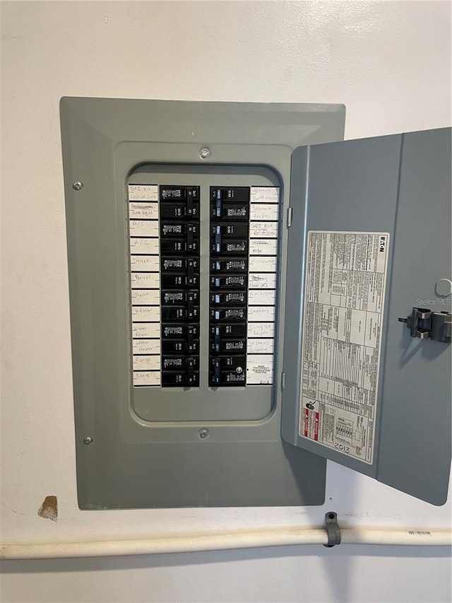 utilities with electric panel