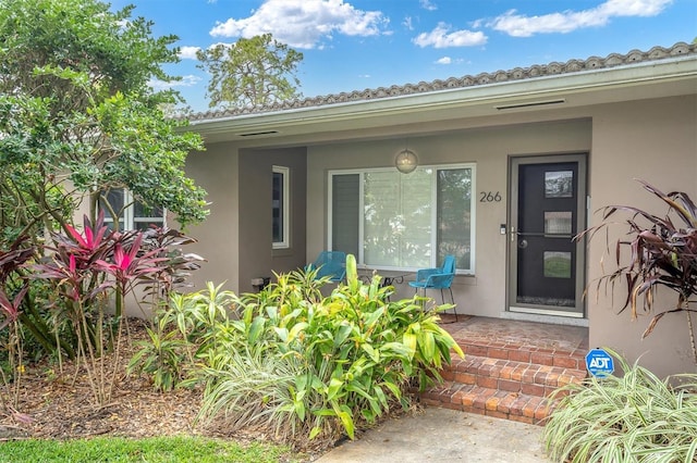 view of property entrance