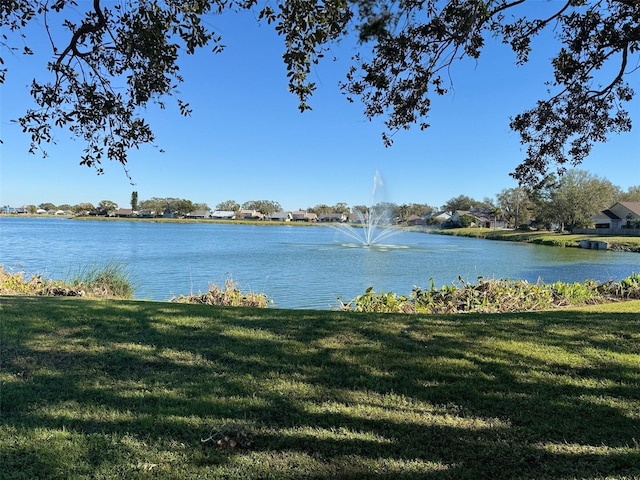 property view of water