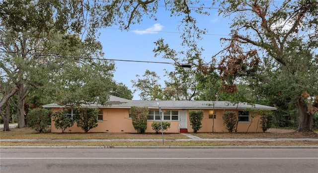 view of ranch-style house