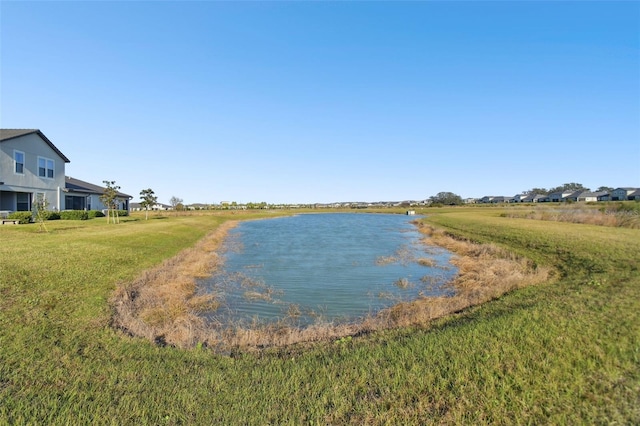 property view of water