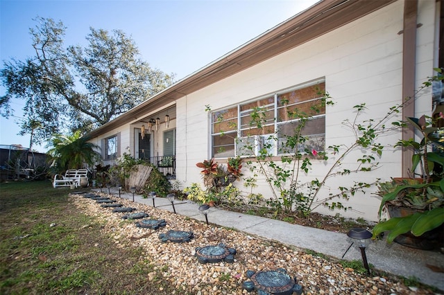 view of side of home