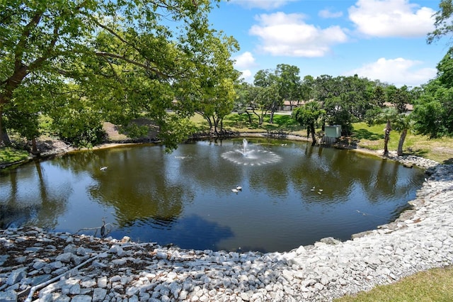 property view of water