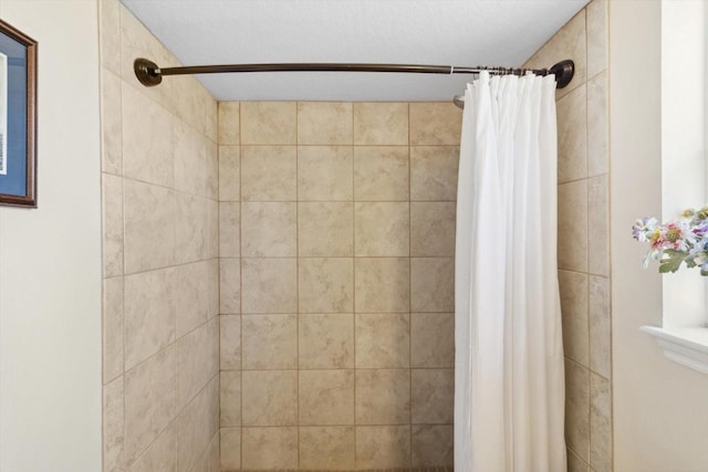 bathroom with walk in shower