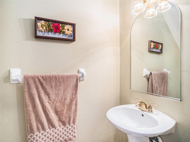 bathroom with sink