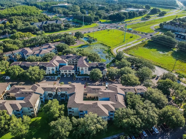 bird's eye view featuring a residential view