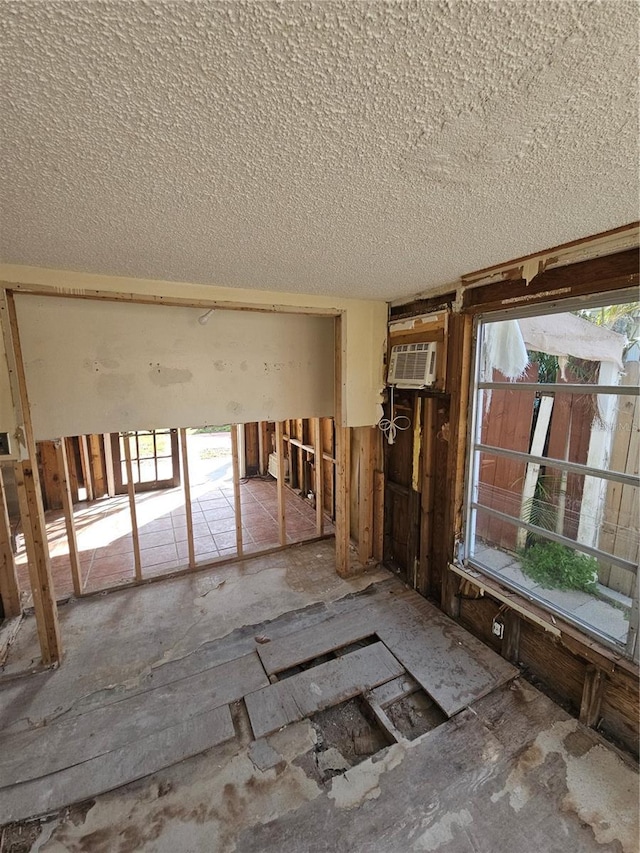 miscellaneous room featuring a wall mounted AC