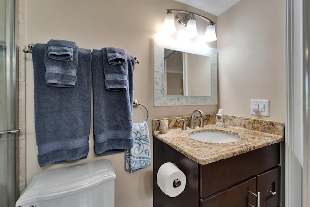 18325 Gulf Blvd Unit 407, Redington Shores, FL 33708 - bathroom with toilet and vanity