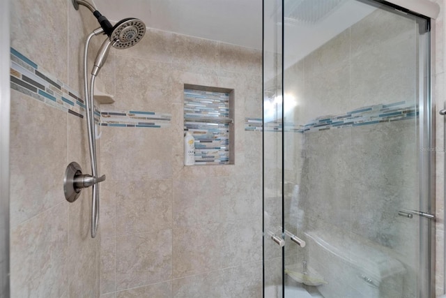18325 Gulf Blvd Unit 407, Redington Shores, FL 33708 - full bathroom with a shower stall