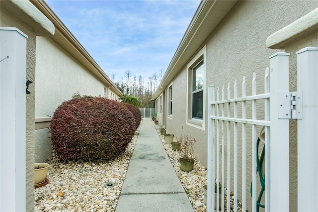 view of property exterior