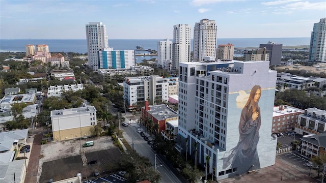 city view featuring a water view