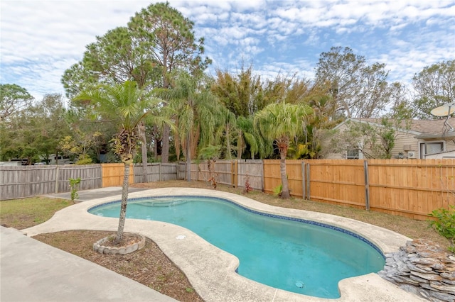 view of pool