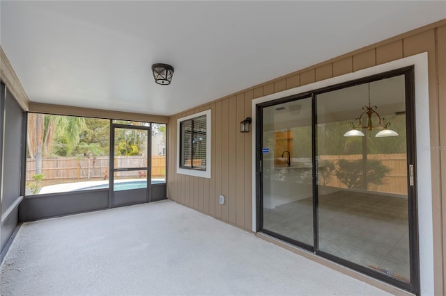 102 Shoreview Ln, Oldsmar, FL 34677 - view of unfurnished sunroom