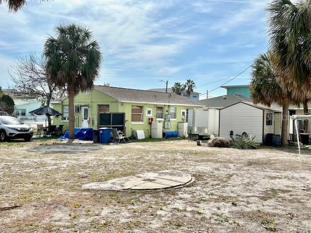 view of rear view of property