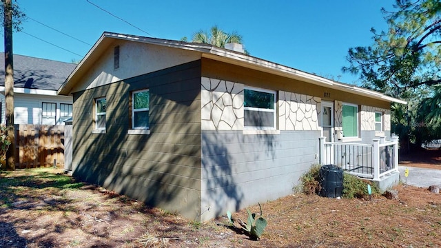 view of property exterior