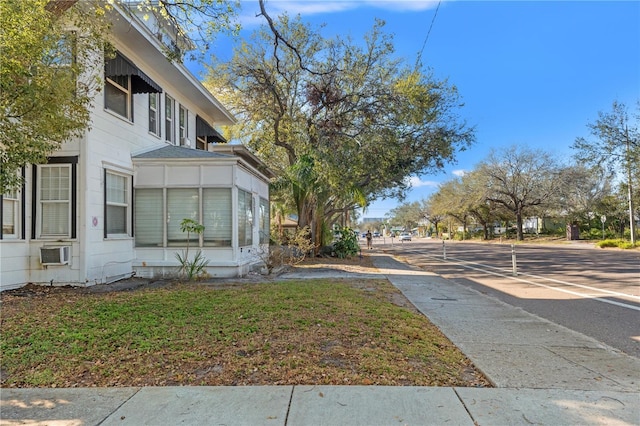 view of side of property