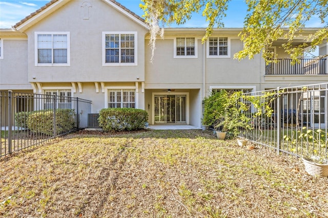 view of rear view of property