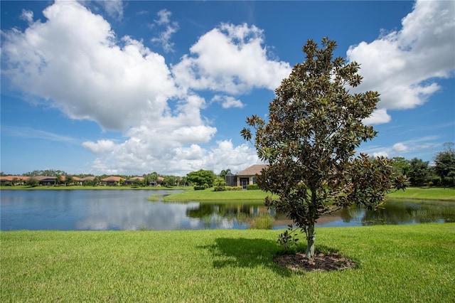 property view of water