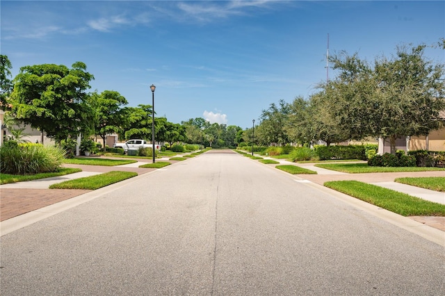 view of road