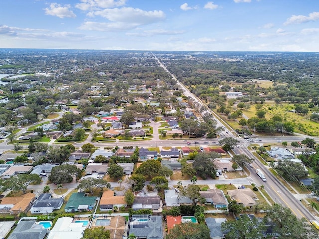 drone / aerial view