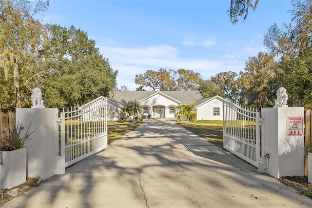 view of gate