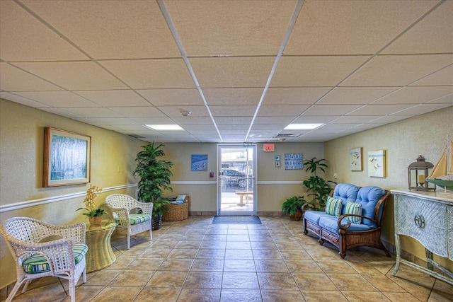 view of community lobby