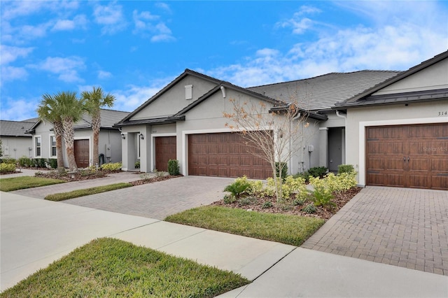 ranch-style house with a garage