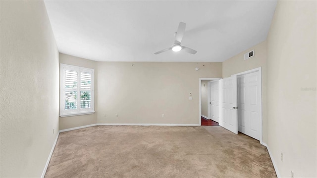 700 S Harbour Island Blvd Unit 226, Tampa, FL 33602 - unfurnished bedroom featuring carpet floors, baseboards, and ceiling fan