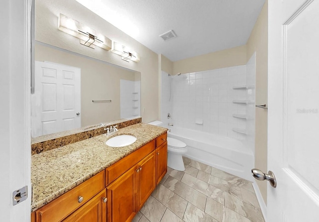 700 S Harbour Island Blvd Unit 226, Tampa, FL 33602 - bathroom featuring vanity, shower / bath combination, and toilet