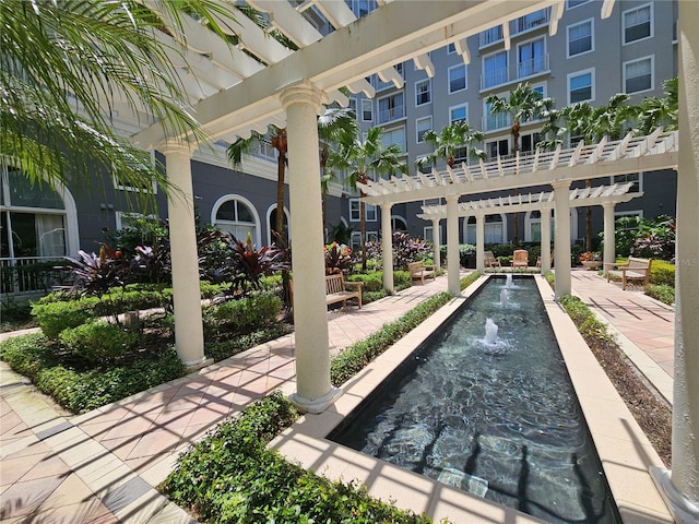 700 S Harbour Island Blvd Unit 226, Tampa, FL 33602 - view of swimming pool with a pergola